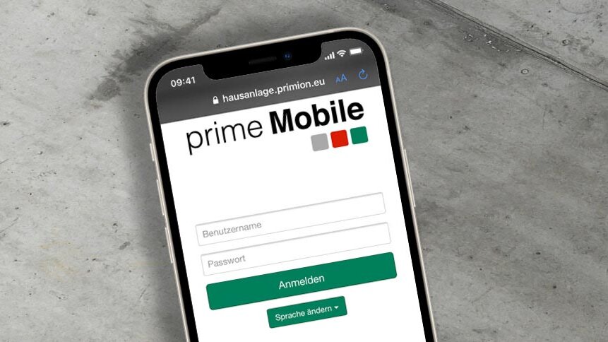prime Mobile: een handige app voor personeel om de tijdregistratie uit te voeren.