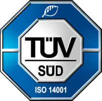 Logo TÜV SÜD ISO 14001